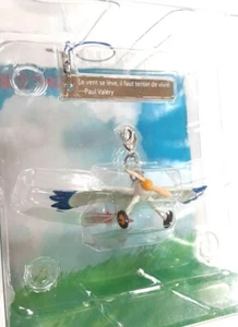 Studio Ghibli The Wind Rises Jiro Vogel Flugzeug Burarin Schlüsselanhänger Minifigur - Bild 1 von 5