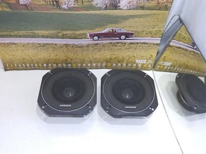 FIAT / ALFA / LANCIA / RENAULT - COPPIA ALTOPARLANTI 130 Mm 50+50 WATT UNICARS - Picture 1 of 2
