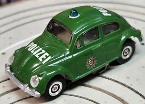 Faller AMS 4876 - VW Käfer Polizei mit Blinklicht, 60er Jahre Spielzeug #EBS1388 - Photo 1 sur 4
