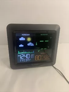 LA CROSSE TECHNOLOGY Wireless Color Weather Station & Atomic Clock Model S85814 - Picture 1 of 4