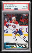 2022-23 Upper Deck Series 2 Young Guns Juraj Slafkovsky PSA 10 GEM MT Rookie RC