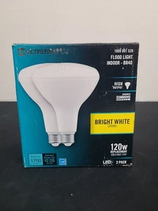 Ecosmart Equivalent Br40 CEC Dimmable LED Light Bulb Pack Of 2 - Picture 1 of 4