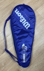 Wilson Hammer System 5.9 Tennis Tasche Racket Case blau Tennischläger Hülle - Picture 1 of 7
