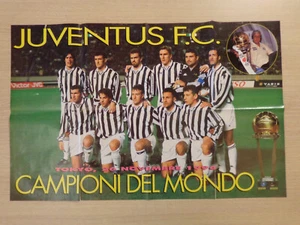 Poster Squadra Juventus Campioni del Mondo 1996 Ottimo misure 82 x 53 ▓ - Imagen 1 de 1
