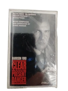 Clear and Present Danger Cassette. Music From the Soundtrack. Brand New, Sealed! - Picture 1 of 3