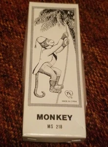 Tin Litho Monkey MS 218 toy made in china collectable in original box - Picture 1 of 5