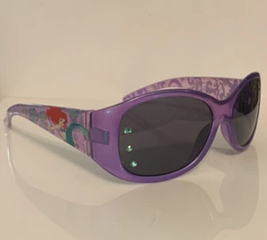 Disney The Little Mermaid Ariel Kids Children’s Purple Sunglasses w/ Rhinestones - Picture 1 of 9