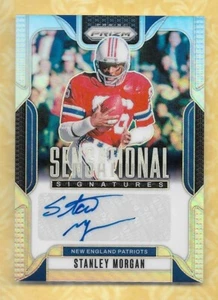 Stanley Morgan 2024 Panini Select Silver SP Autograph Auto #'D /149 NFL TOP - Bild 1 von 2