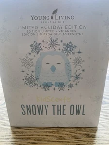 Rare NEW YOUNG LIVING SNOWY THE OWL DIFFUSER - LIMITED HOLIDAY EDITION - Picture 1 of 8
