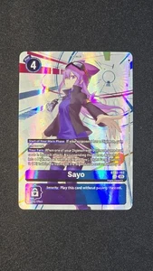 Sayo SEC BT22-102 M PF Digimon Cyber Eden Series - Imagen 1 de 2