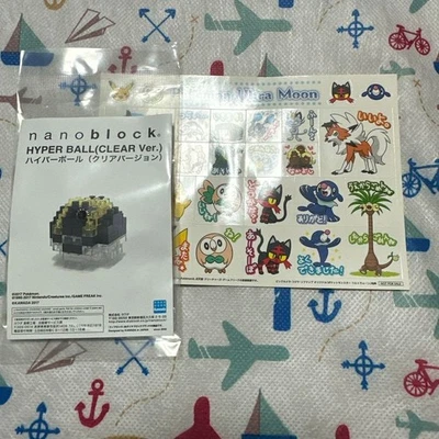 Pokémon NanoBlock Hyper Ball Clear Version Not for Sale Limited Edition Rare - Image 1 of 3