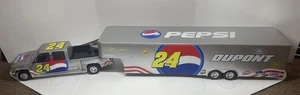 1:24 Jeff Gordon Show Hauler Dually Silver Pepsi 24 - Picture 1 of 3