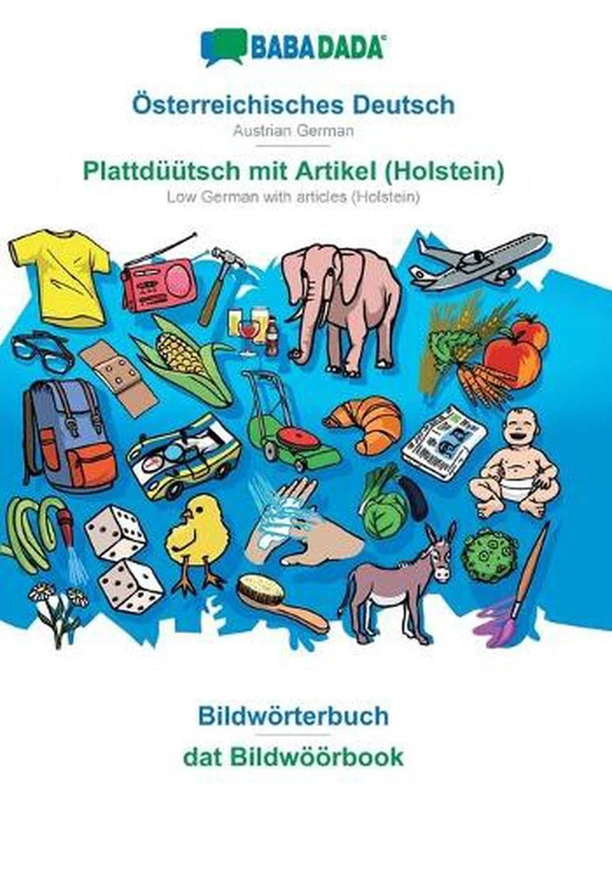sterreichisches Deutsch - Plattdtsch mit Artikel (Holstein), Bildwrterbuch: BABA - Image 1 of 1