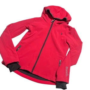 Bench Pink Fleece Lined Hooded Full-Zip Thumb Hole Hoodie Jacket Size Medium - Bild 1 von 10