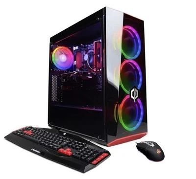 CyberPowerPC GXIVR8060A7 i5 2.9GHz 8GB PC Desktop - Black - Image 1 of 2