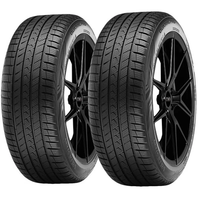 (QTY 2) 225/50R17 Vredestein Quatrac Pro+ 98Y XL Black Wall Tires - Image 1 of 4