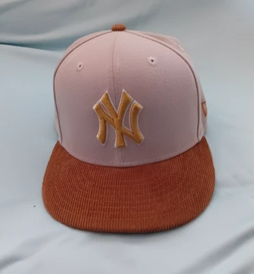 New Era Gray/Brown New York Yankees Two-Tone Color  59FIFTY Fitted Size 7 3/8 - Image 1 of 4