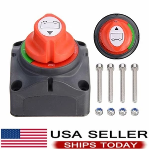 Battery Disconnect Switch Cut/Shut Off 275-1250Amp Marine Boat RV Camper 12V-48V - Bild 1 von 12
