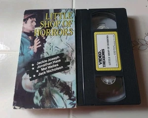 VHS Little Shop of Horrors 1961 Black & White Video Treasures Vintage Tested - Picture 1 of 2