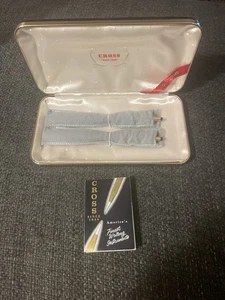 Vintage Cross 14K Gold Filled Pen and Pencil Set In Original Box  - Bild 1 von 6