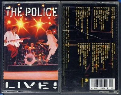 The Police - Live! - 2xMC Cassette [MCFx11 067] USA - Image 1 of 4