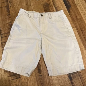 Brooks Brothers 346 Men’s Beige Chino Shorts W32 – 100% Cotton, Flat Front - Picture 1 of 7
