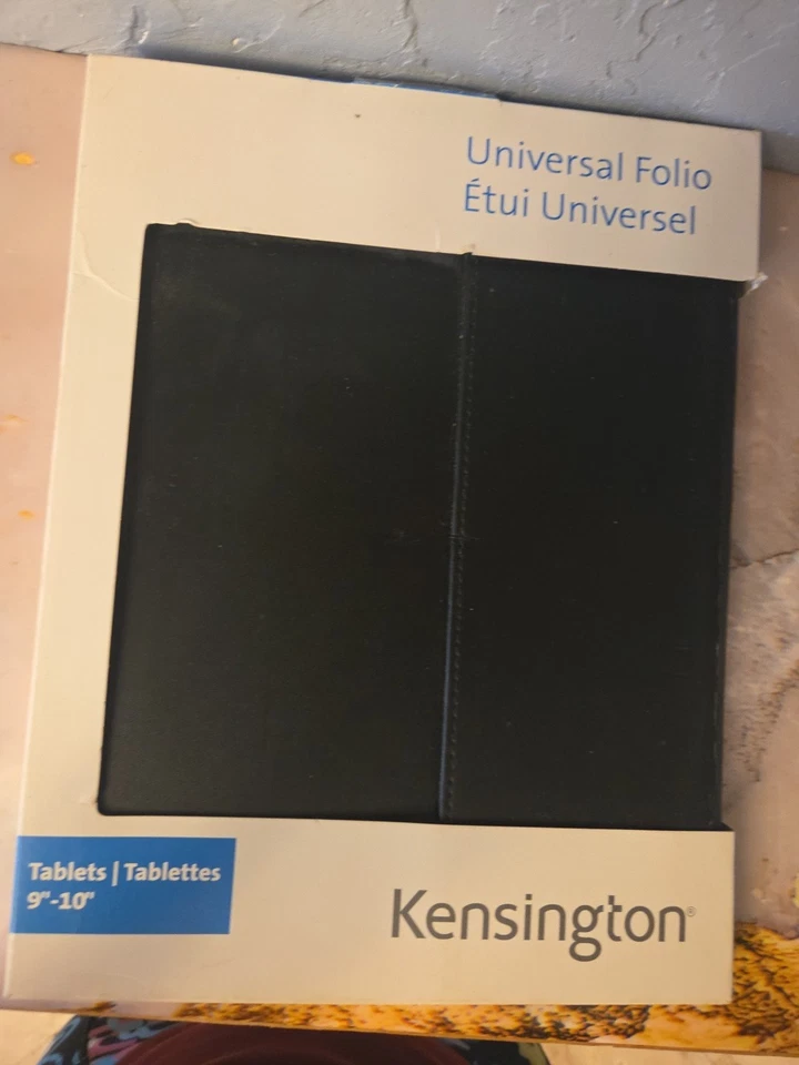 Kensington BLACK Universal Folio For 9"-10" Tablet Multiposition Magnetic Smart - Image 1 of 2