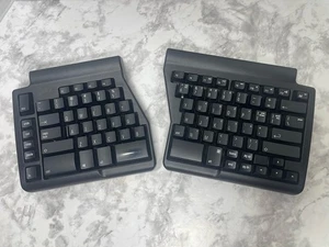Matias Ergo Pro Keyboard for PC Low Force Edition Split Ergonomic BlackFK403RPC - Picture 1 of 7