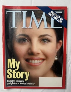 Time Magazine March 15 1999 My Story Interview and Photos of Monica Lewinsky - Foto 1 di 4