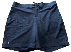Land’s End Swim Shorts/Board Shorts Navy 18W Tie & Zip, Rear Pocket, Key Loop * - Picture 1 of 6