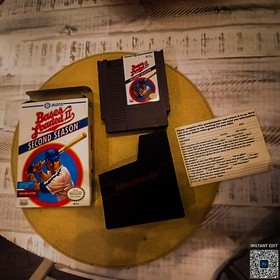 Bases Loaded II: Second Season NES Nintendo Complete CIB Tested No User Manual