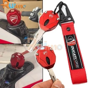Motorrad Schlüsselanhänger Keychain Für DUCATI Streetfighter PANIGALE V4 SP V2 S - Picture 1 of 8