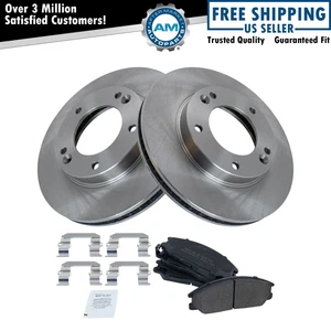 Front Brake Pad & Rotor Kit Fits 2003-2006 Kia Sorento - Picture 1 of 7