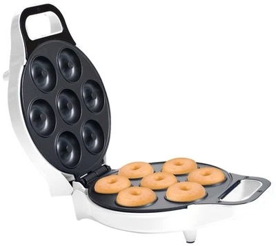 Mini Donut Maker, Durable, Nonstick Easy to Use Mini Baking Machine - Cooks 7... - Image 1 of 4