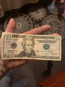 2013 Federal Reserve Star Note $20 Bill Rare Low Run - Picture 1 of 4