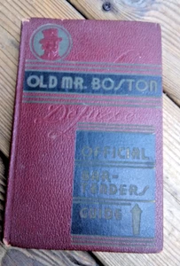 1935 Old Mr. Boston Deluxe Official Bartender's Guide 2nd Printing 1st Edition - Picture 1 of 14