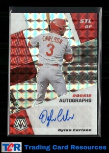 2021 Panini Mosaic #RAM-DY Dylan Carlson Rookie Autographs Mosaic Auto - Picture 1 of 2