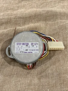 Copal Electra SP-57 B Schrittmotor 36 Ohm 12 Volt Vintage Elektronik Made Japan - Bild 1 von 6