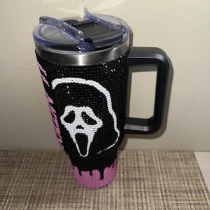 Halloween Ghostface Becher 40oz, Killin It Ghostface Strass US-Verkäufer - Bild 1 von 8