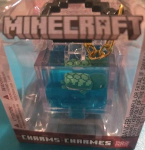 Cintre à dos neuf Minecraft série 2 breloques tortue 2,5 pouces - Photo 1/3