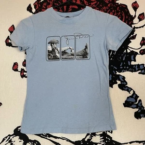 VTG 2003 Y2K James Dean Women's Graphic T-Shirt Punk Goth Emo Indie S USA Made - Picture 1 of 7