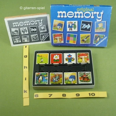 Original Memory - Komplett 1A Top! Ravensburger ©1981 ab 6 Jahren - Bild 1 von 4