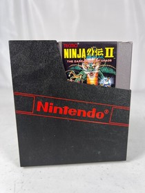 Konami Ninja Gaiden 2 The Dark Sword Of Chaos Nintendo NES Cartridge and Sleeve