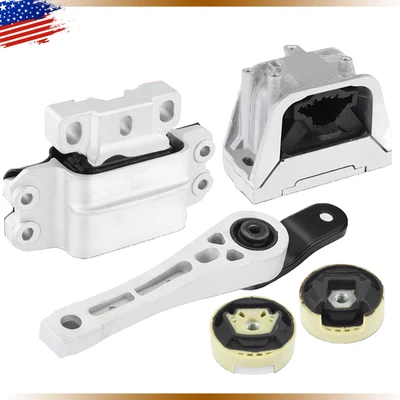 For Volkswagen Passat Beetle 12-19 2.5L Engine Motor Mounts & Transmission Mount - Imagem 1 de 4