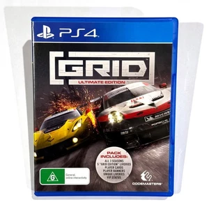 GRID Ultimate Edition - PlayStation 4 PS4 Game - Complete with Manual - Like New - Picture 1 of 5