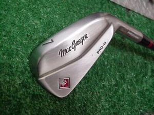 Nice Macgregor MT Pro M Forged 7 Iron Mt 65 Graphite Stiff Flex + 1 Inch - Picture 1 of 4