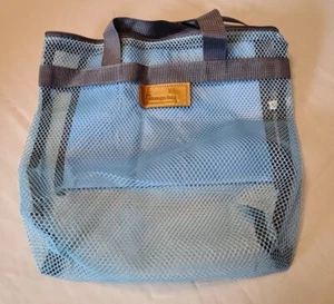 Nuevo, Blue Net Bag, 12 X 12 - Imagen 1 de 2