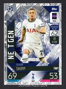 OLIVER SKIPP #390 TOTTENHAM HOTSPUR 2022/23 CROMO UEFA MATCH ATTAX 22/23 TOPPS - Bild 1 von 2