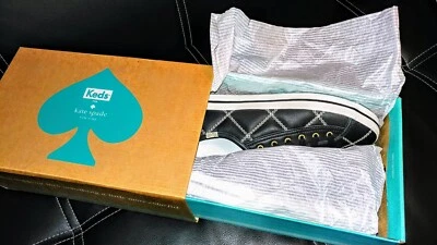 Kate Spade X Keds Kickstart NEW IN BOX Size 9 (Quilted) Chain Link Leather Shoes - Image 1 of 4