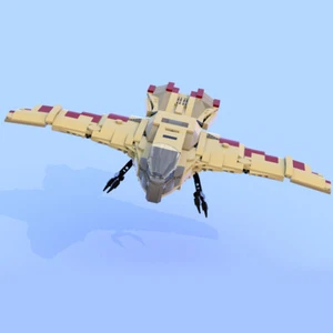 586 PCS Buck Rogers Hawk Fighter MOC Building Set Aircraft Collectible Model Kit - Picture 1 of 5